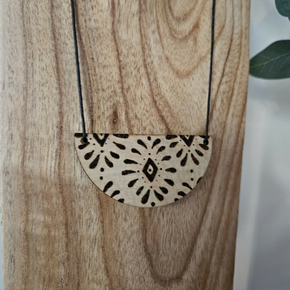 wooden necklaces - the katie collective - inka