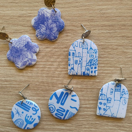 Delft Inspired Dangles