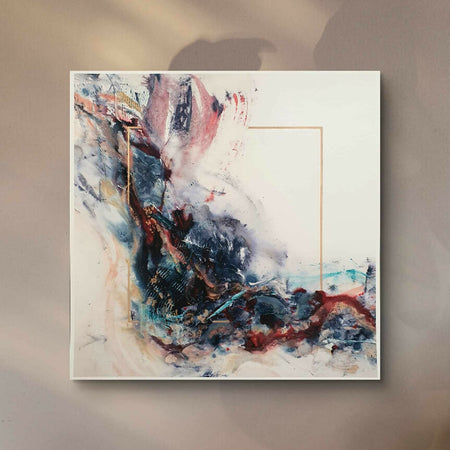 'Finding My Way' | Square Prints | Abstract wall art | Paper or canvas | LIFECARE