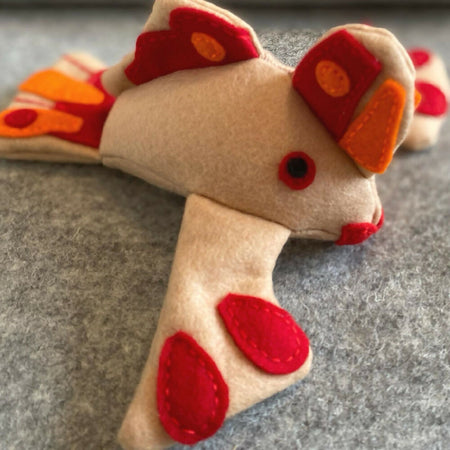 Handfish soft toy