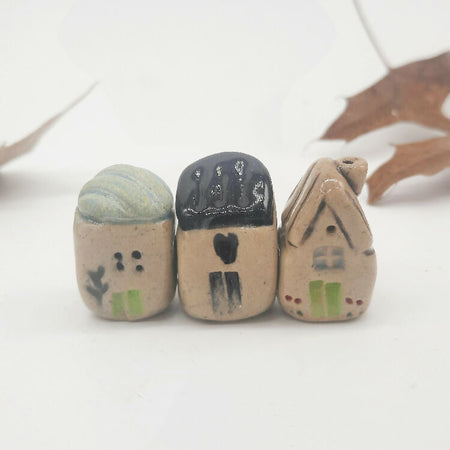 Tiny Ceramic Hamlet - Nettle Close