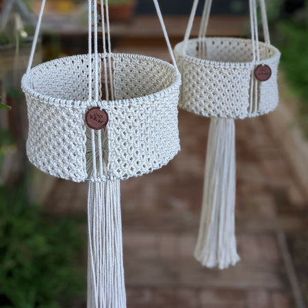 Macrame Hanging Basket