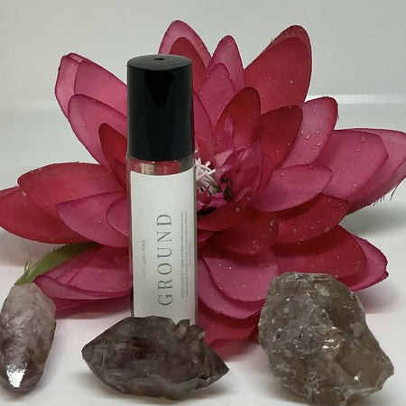 Ground Roller Crystal Infused with Smokey Quartz 10ml