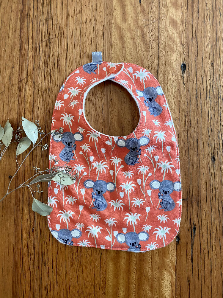 orange koalas bib 2