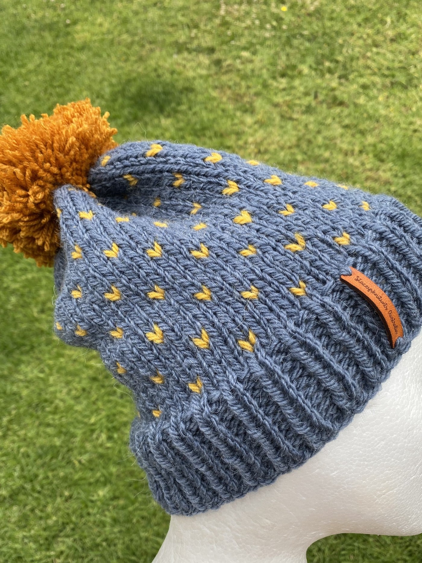 Beanie Pattern, easy knitting fair isle knit hat pattern, knitted hat pattern