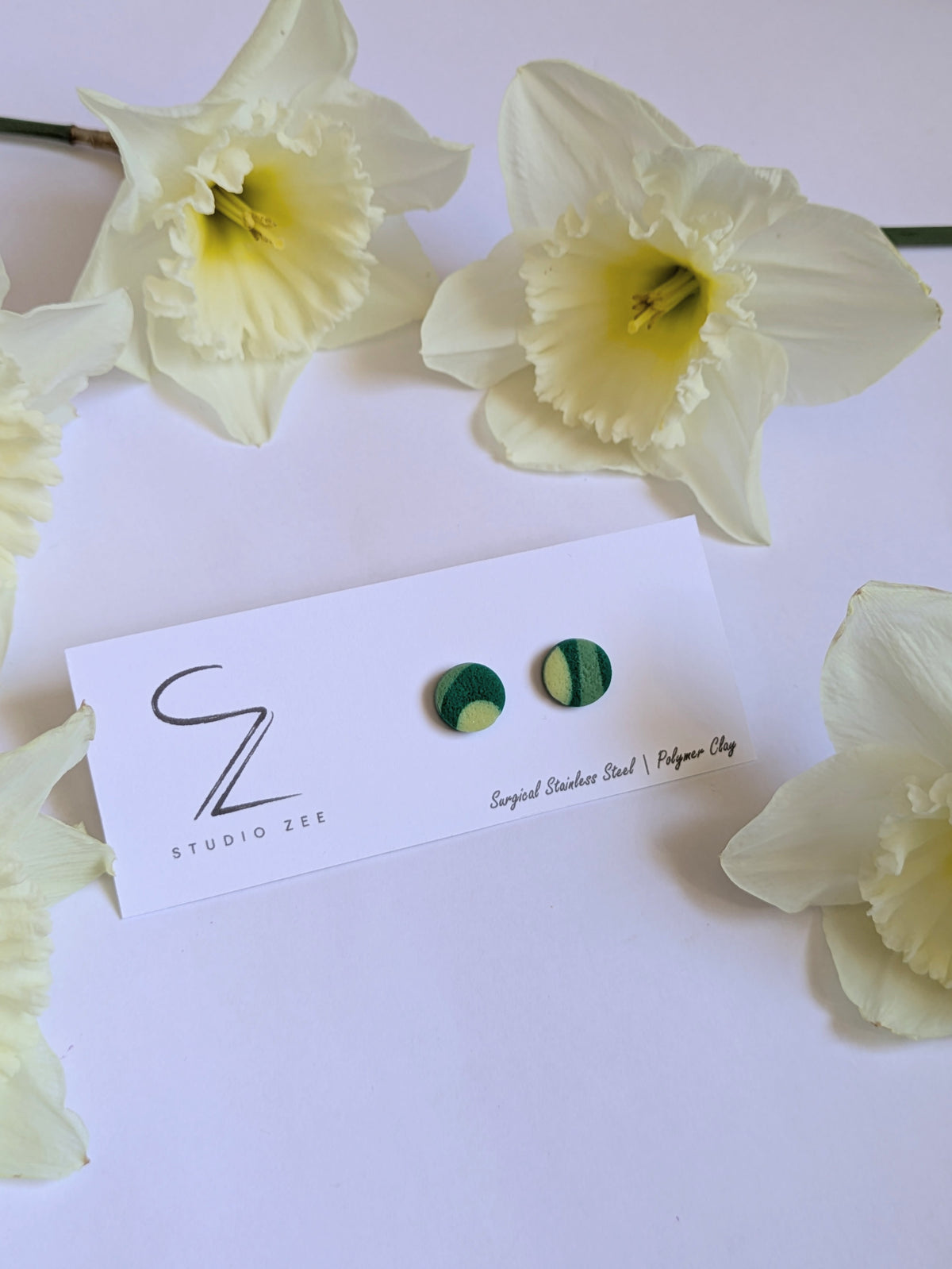 Colourful Stud Earrings