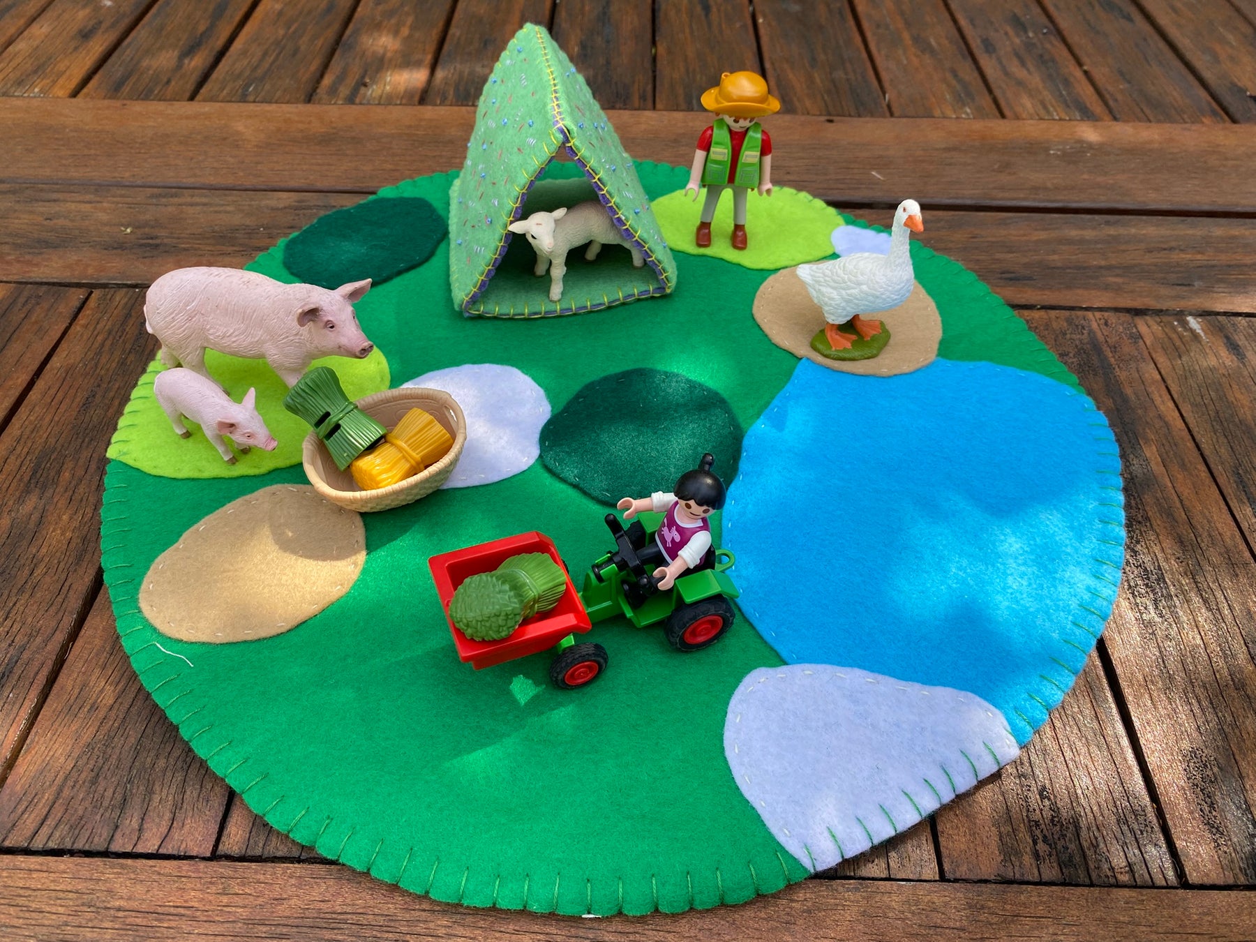 Play Felt Mat Small - Explore the outdoors #2