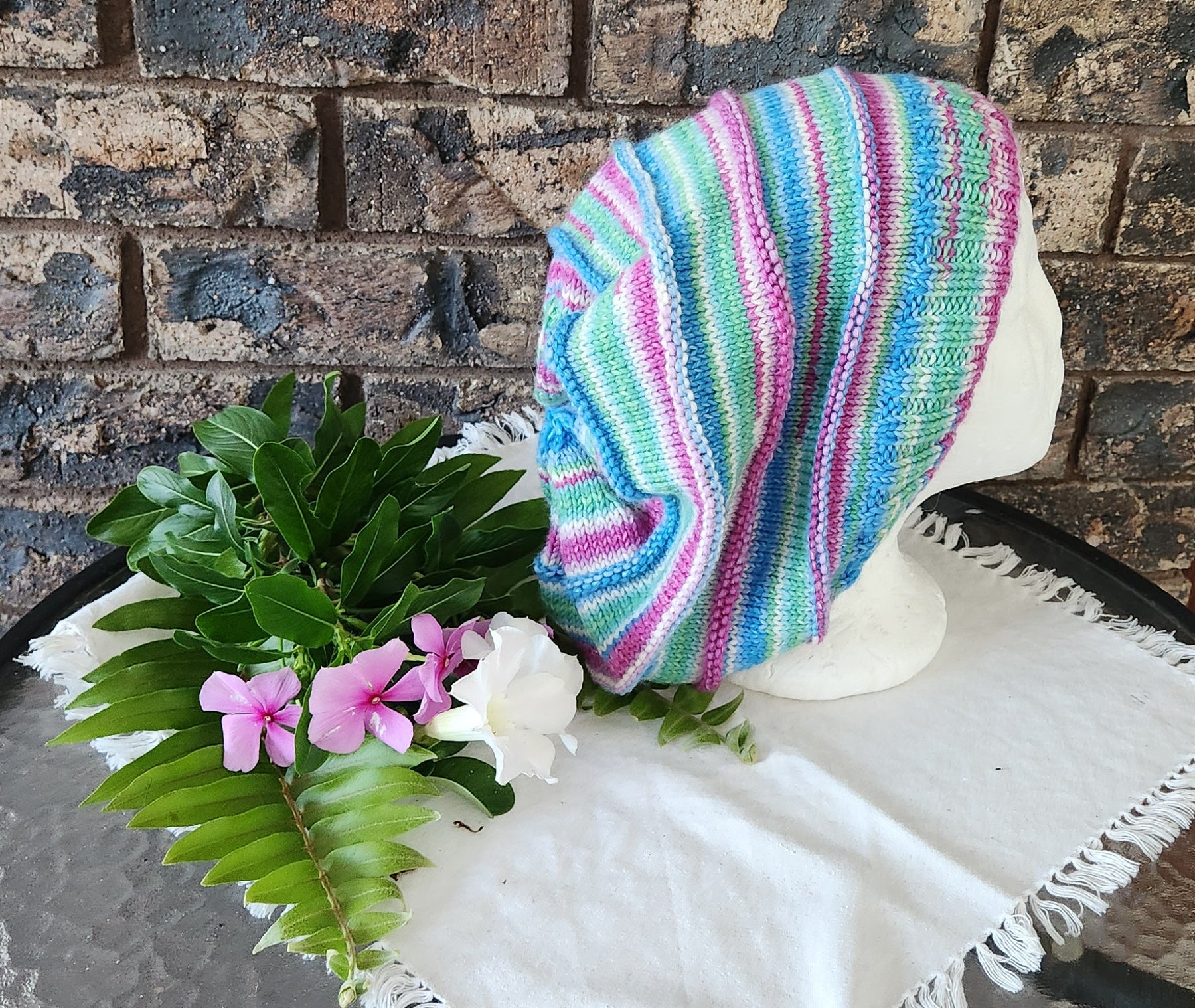 Slouch Beanie / Hat Knitted