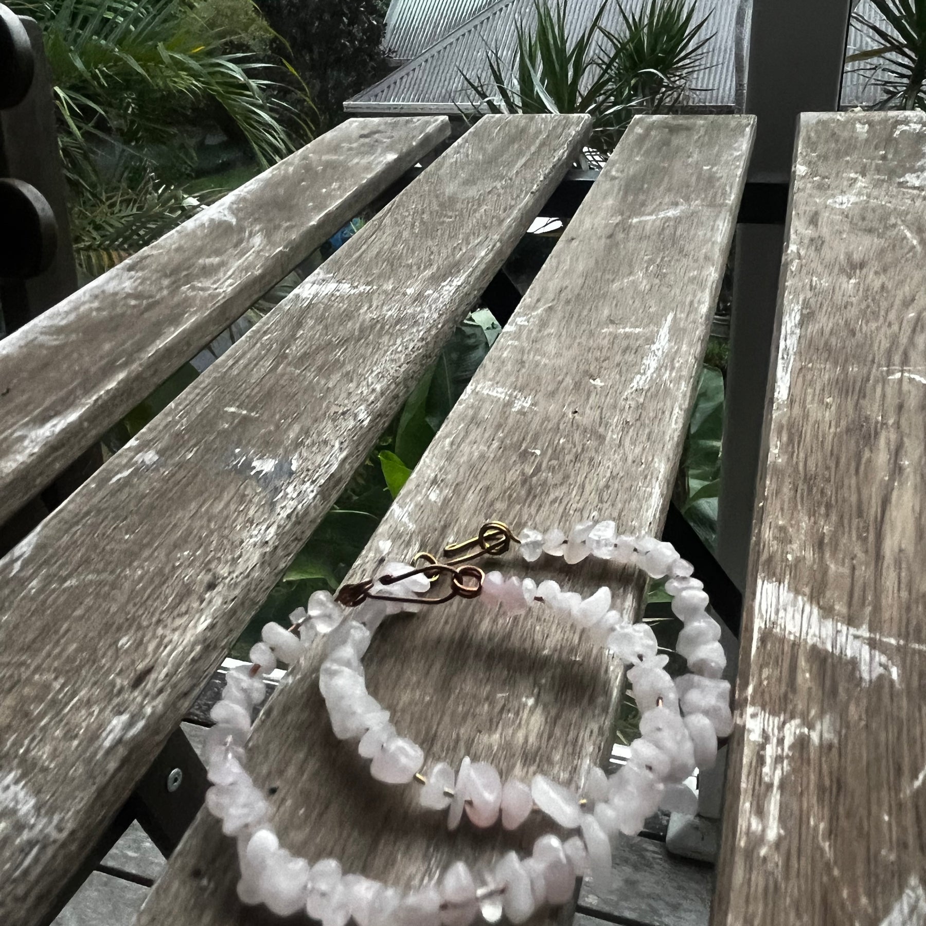Rose quarts bracelet