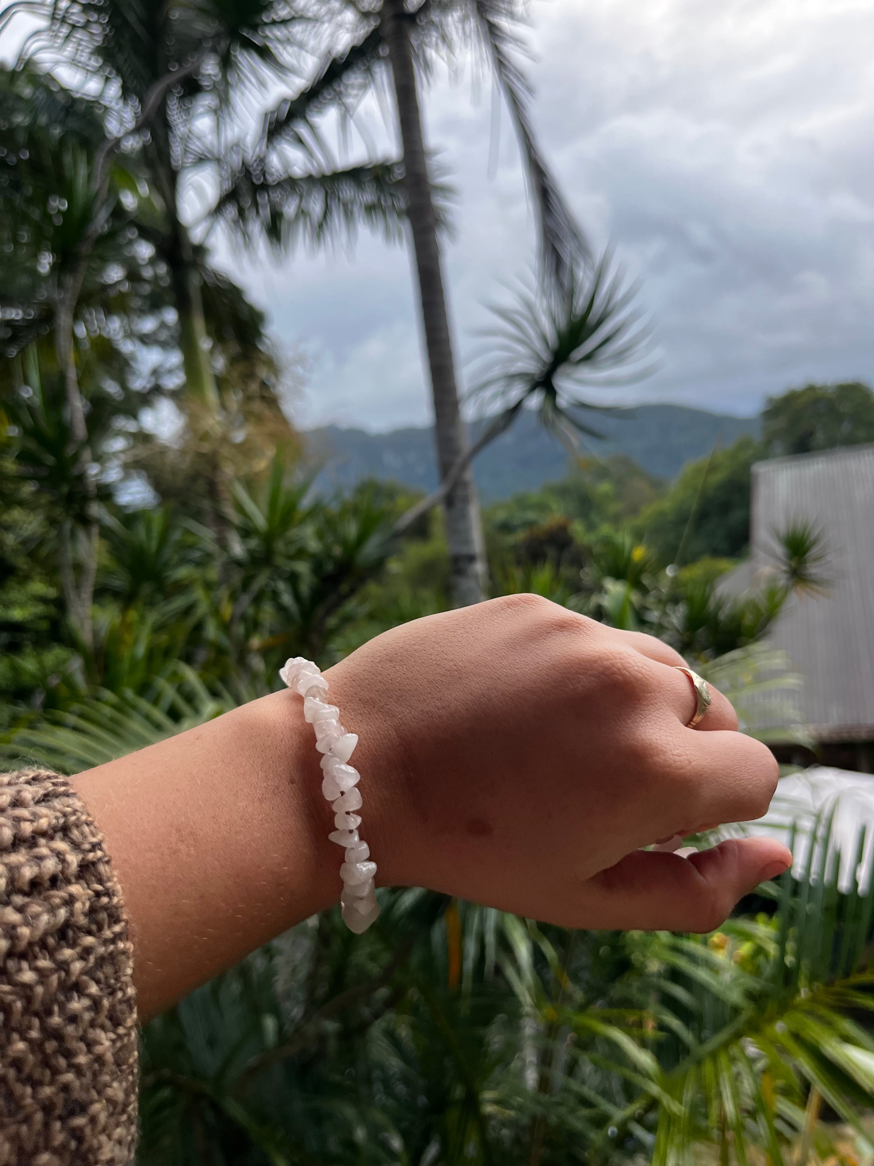 Rose quarts bracelet