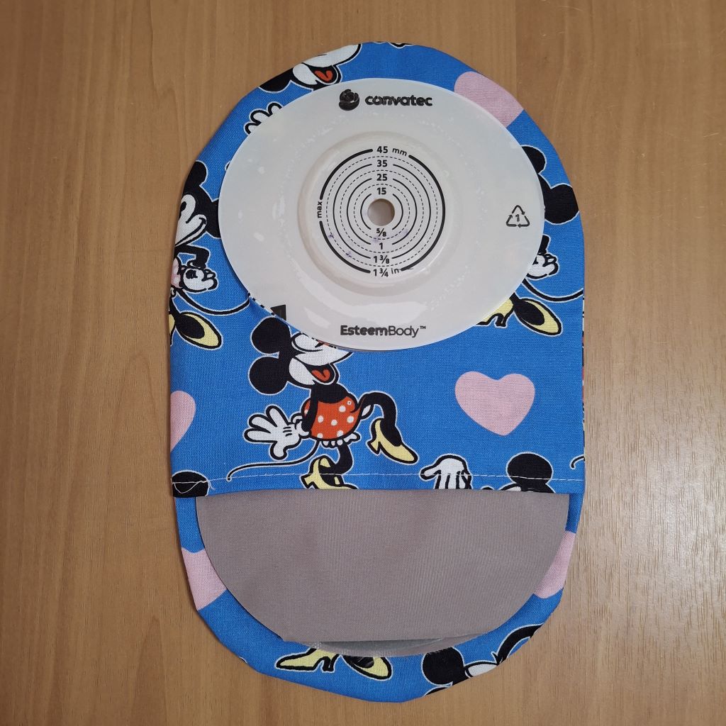 STOMA BAG COVER LARGE Suitable for Ileostomy, Colostomy, Urostomy