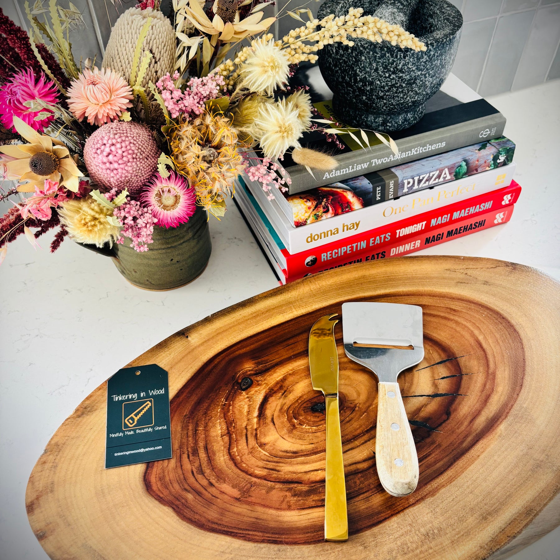 Hardwood Camphor laurel Charcuterie Board 290x600x42mm