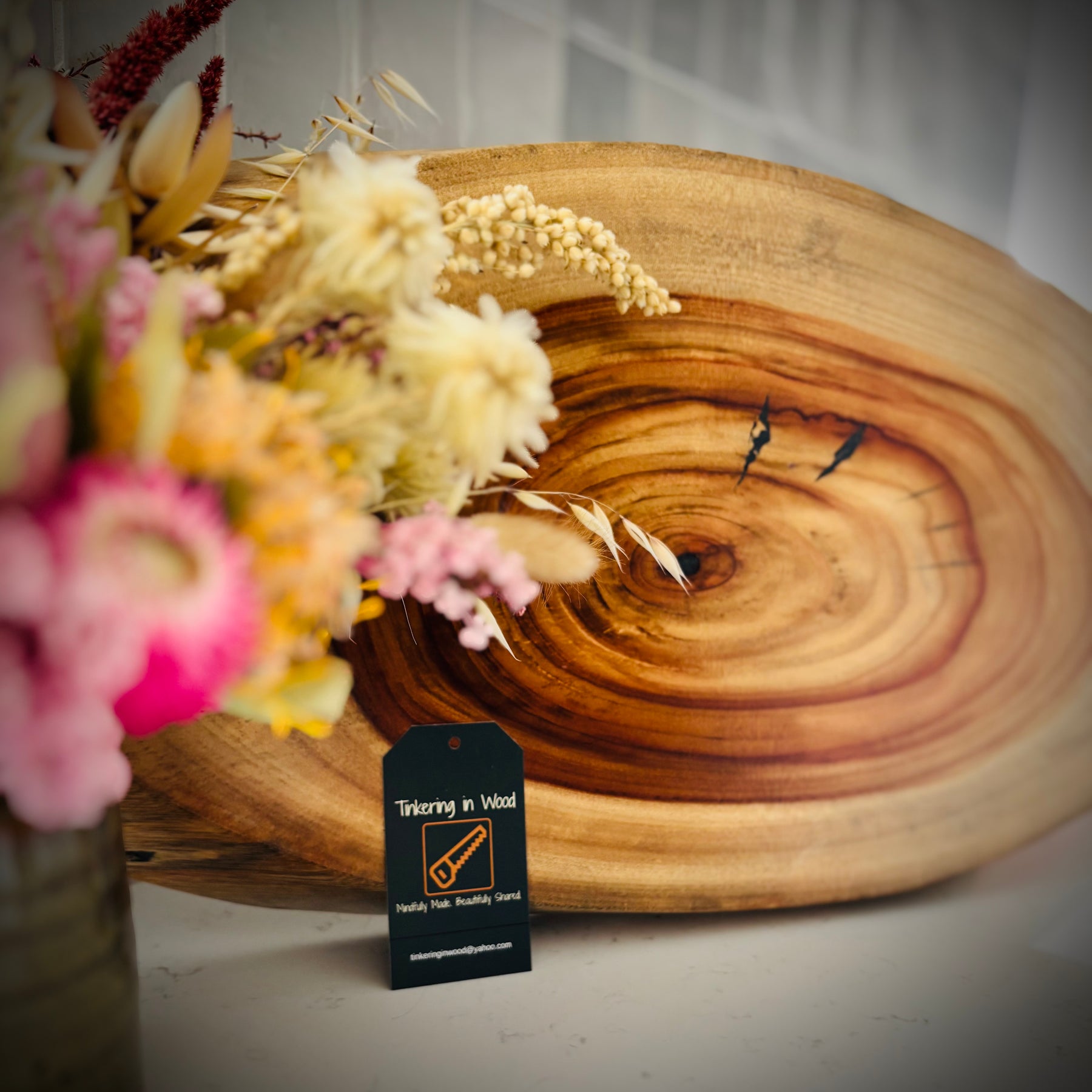 Hardwood Camphor laurel Charcuterie Board 290x600x42mm