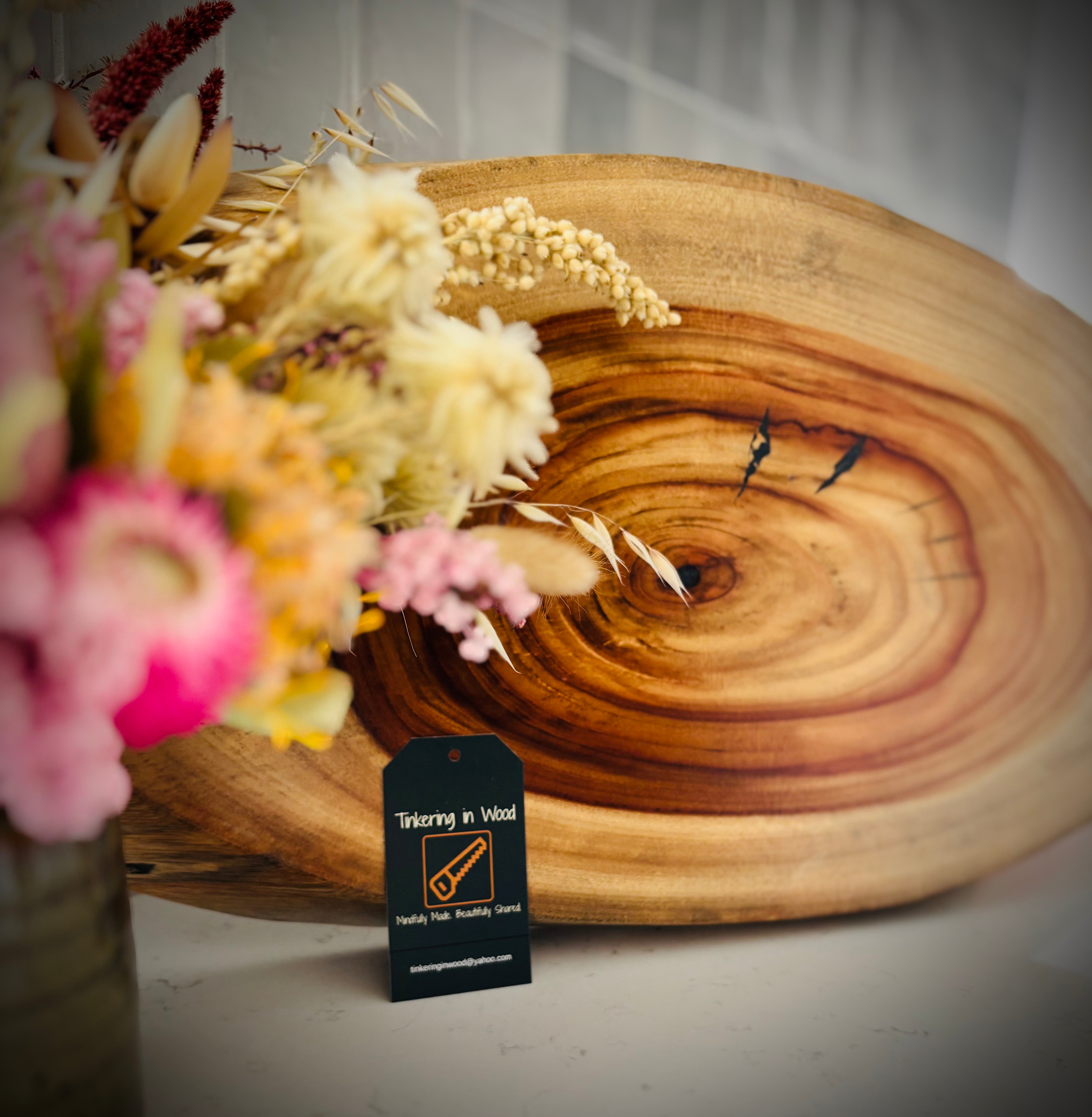 Hardwood Camphor laurel Charcuterie Board 290x600x42mm