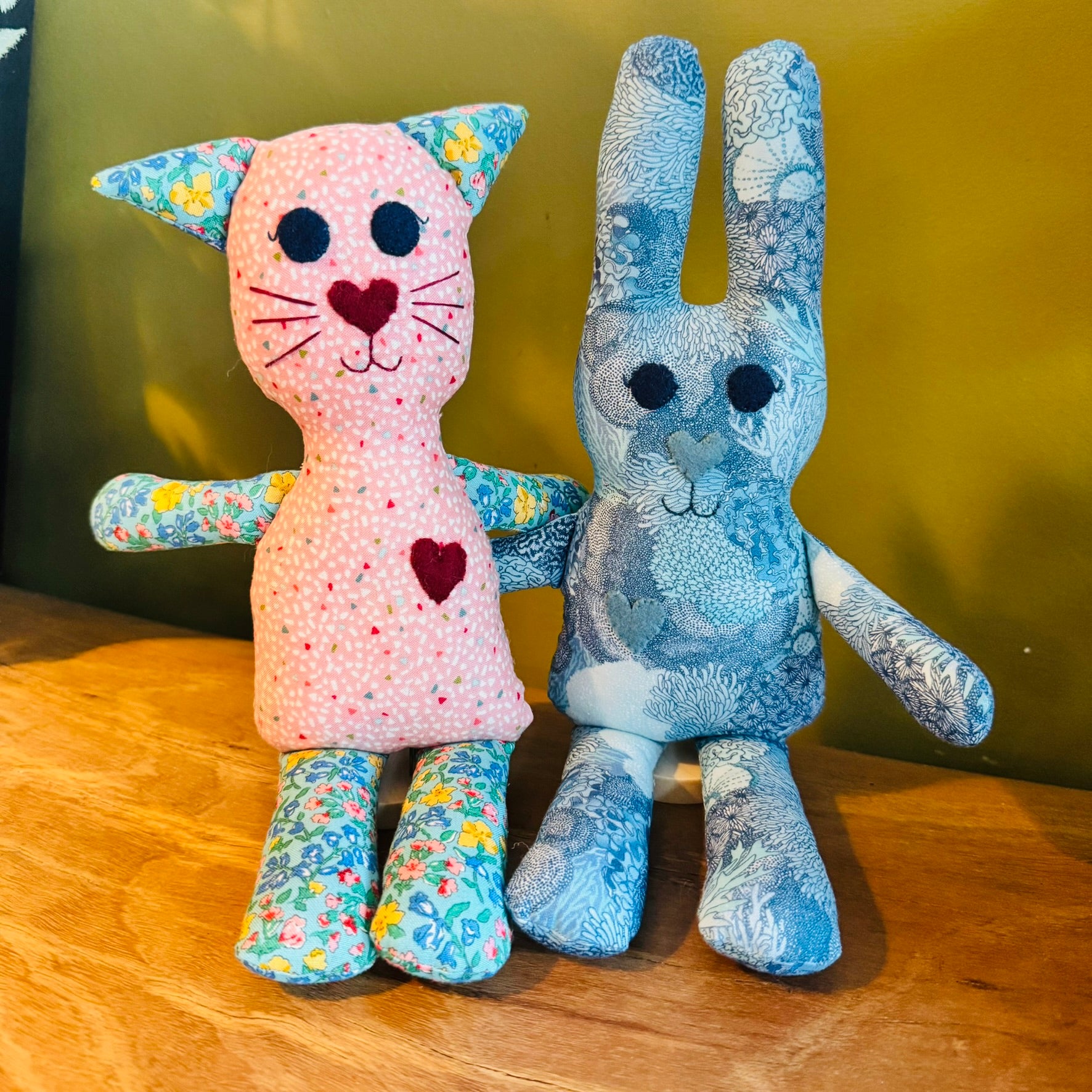 Nixie - the handmade cat - soft toy