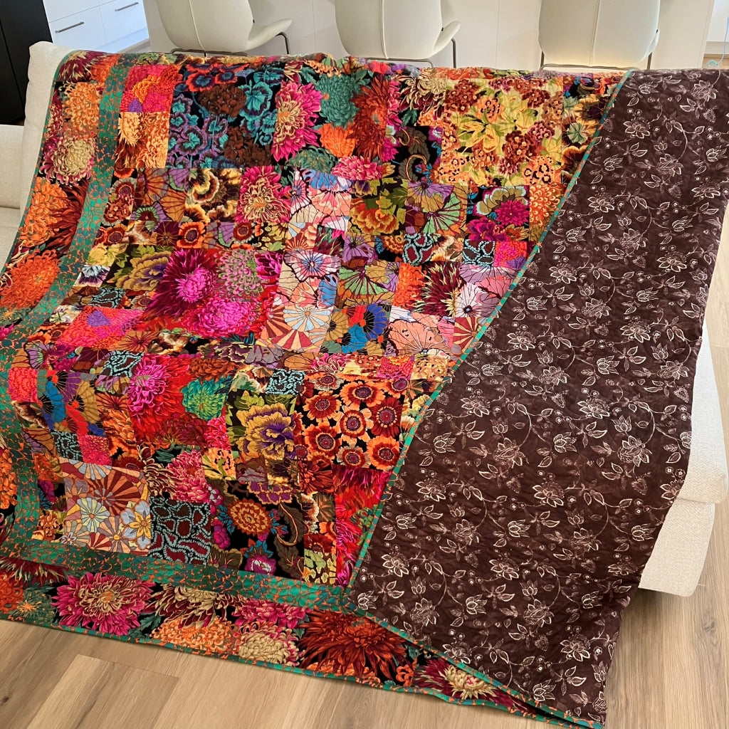 patchwork quilt handmade Australia - Kaffe Fassett fabrics