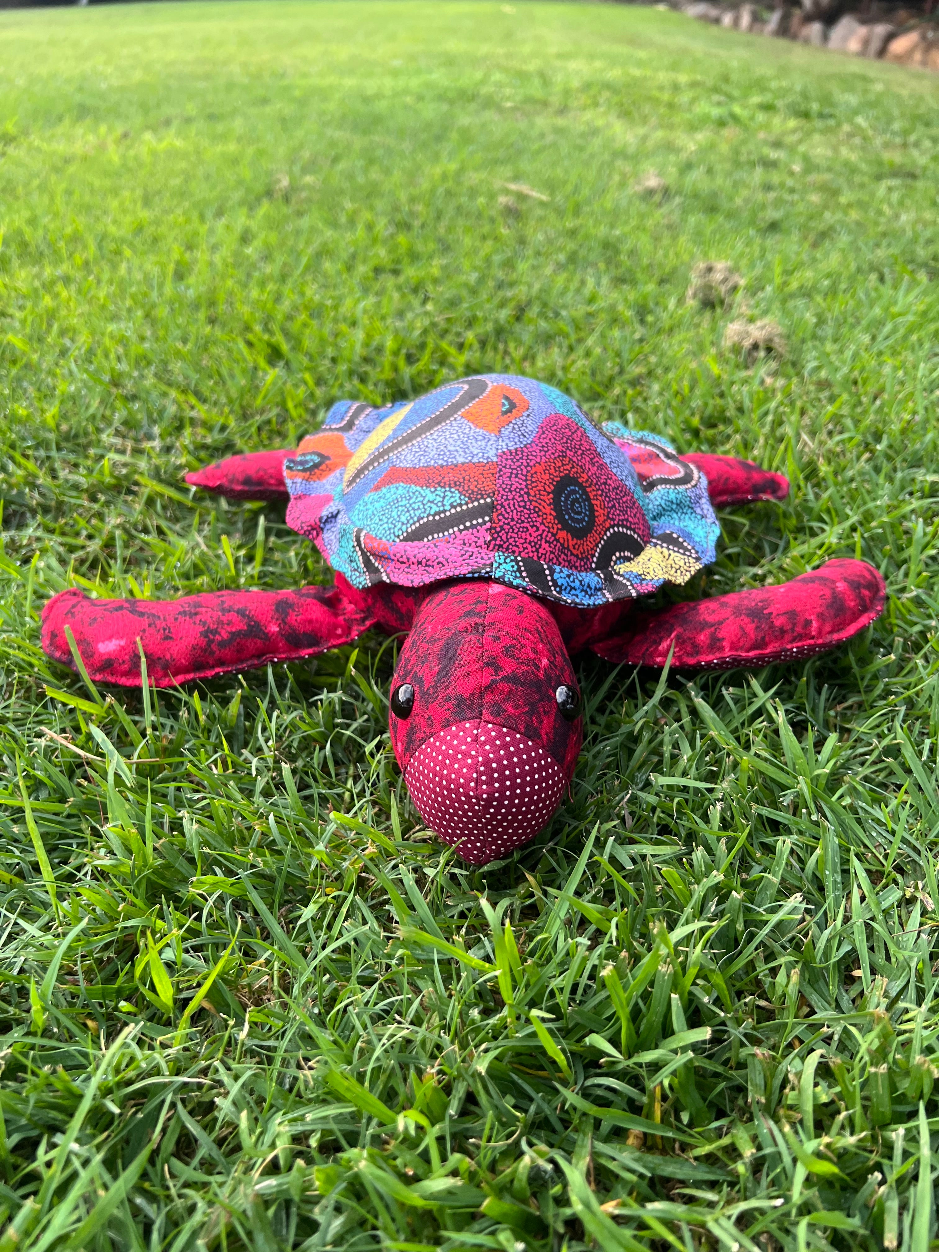 Handmade fabric Turtle
