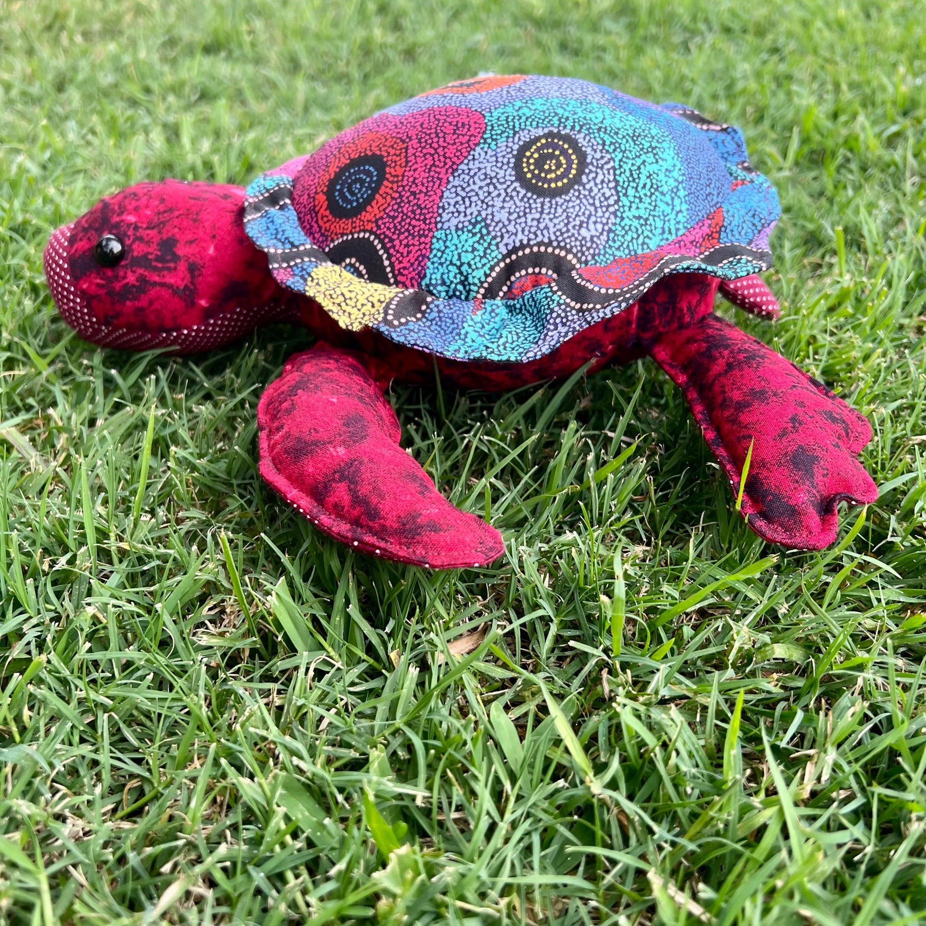 Handmade fabric Turtle