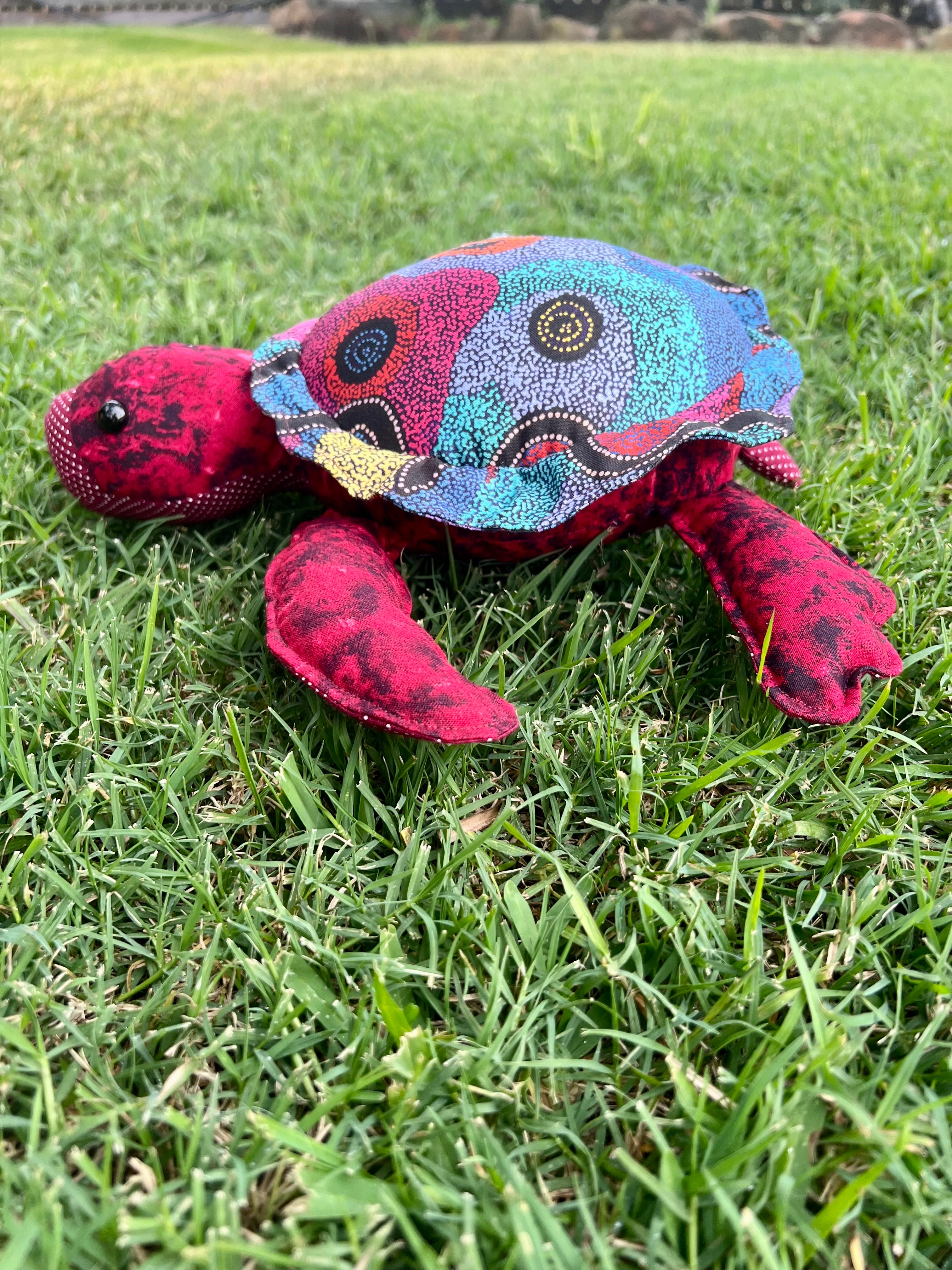 Handmade fabric Turtle