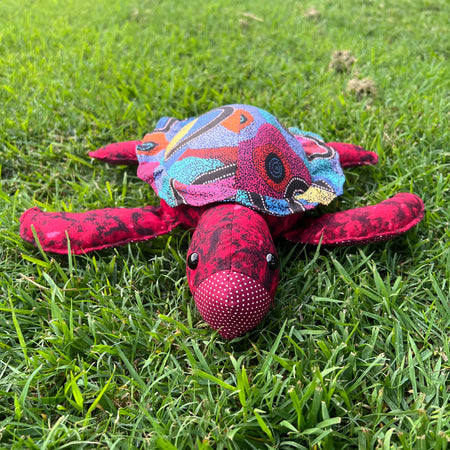 Handmade fabric Turtle