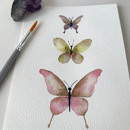 Original Hand-painted Watercolour Artwork - 