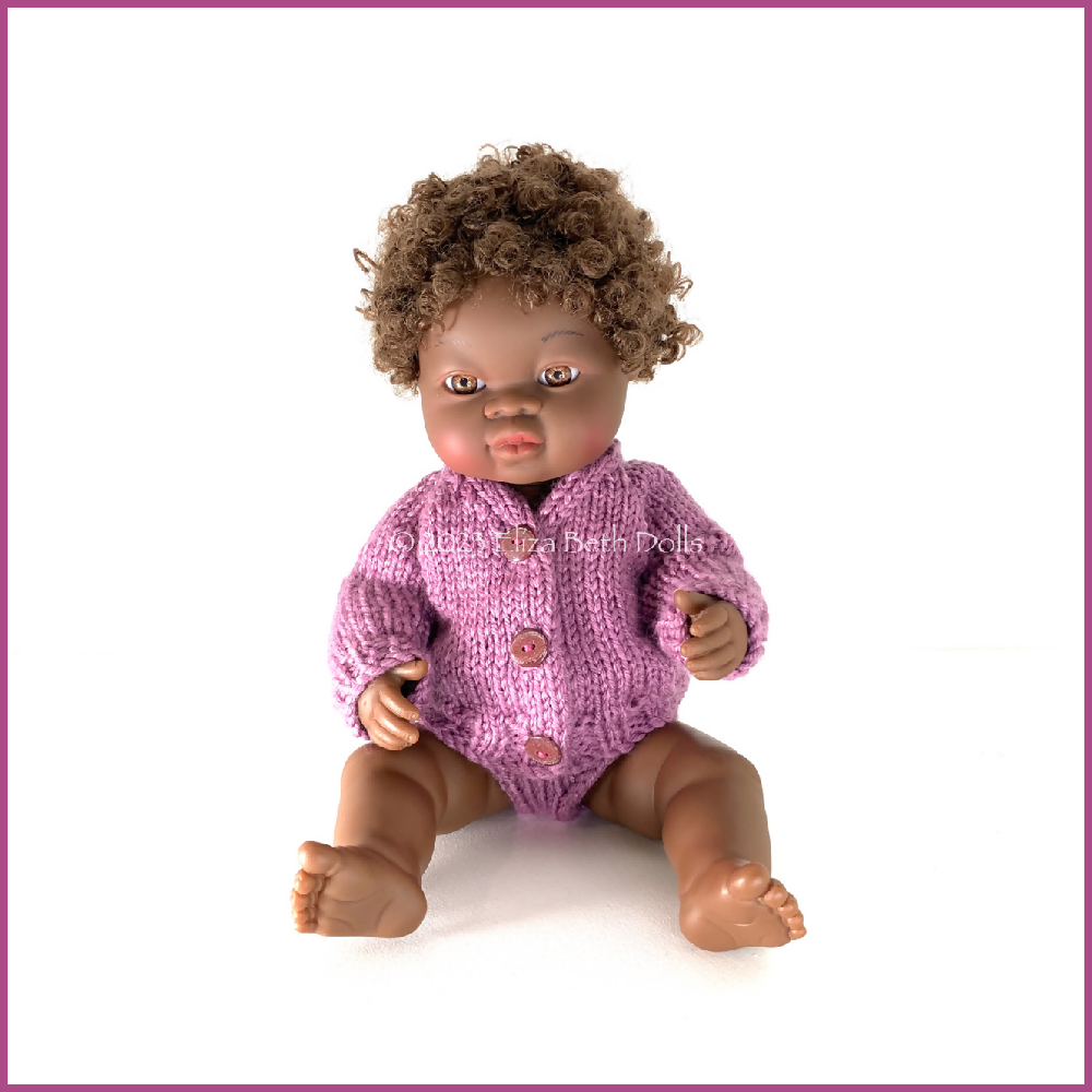 32cm doll Cardigan PDF digital pattern, Eliza Beth Dolls, ElizaBethDolls, Australia, 9