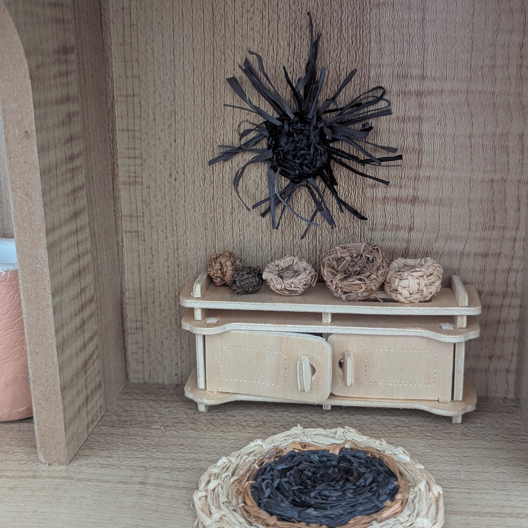 Miniatures Woven Doll House Decor | 7 piece set  Doll House Play Set
