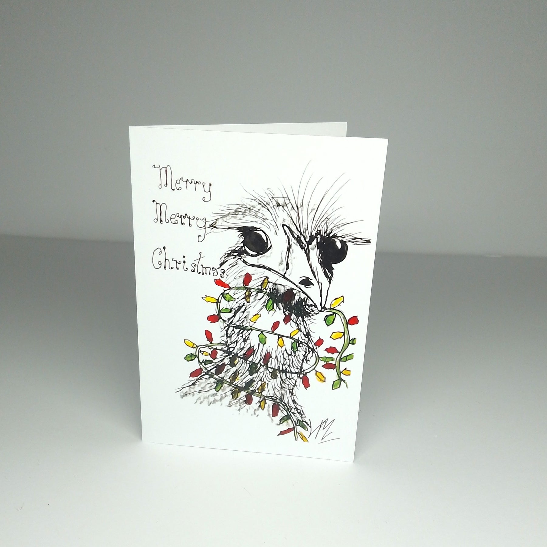 Quirky Bird Christmas Cards - 6 designs
