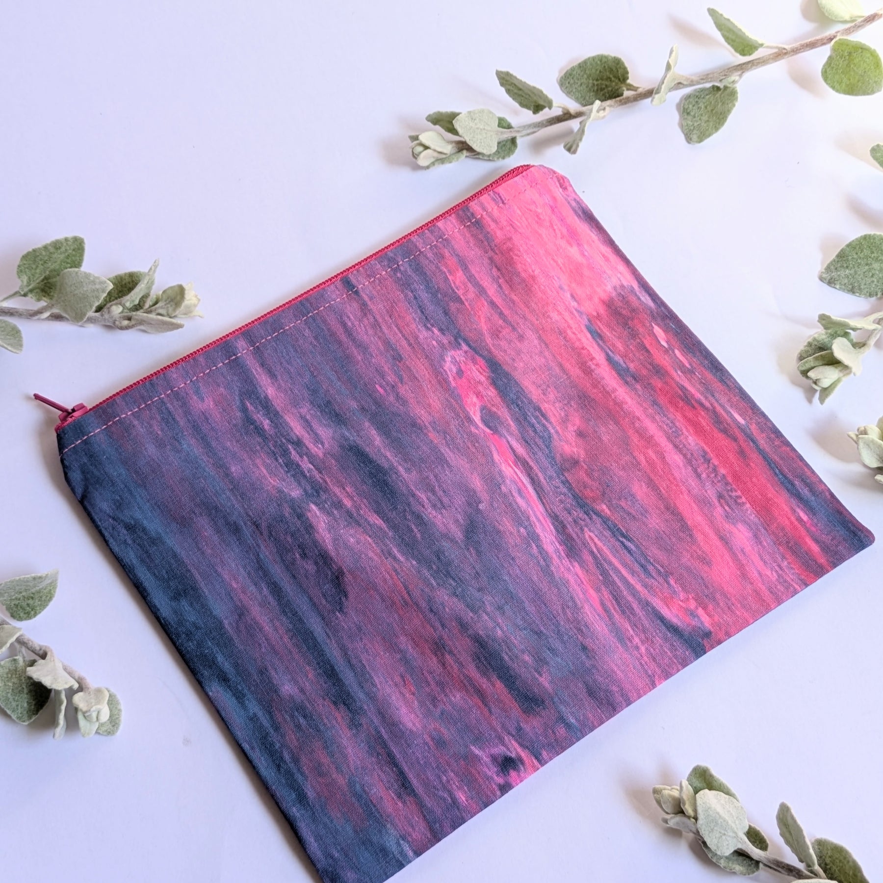 Hand Printed Fabric Pouches