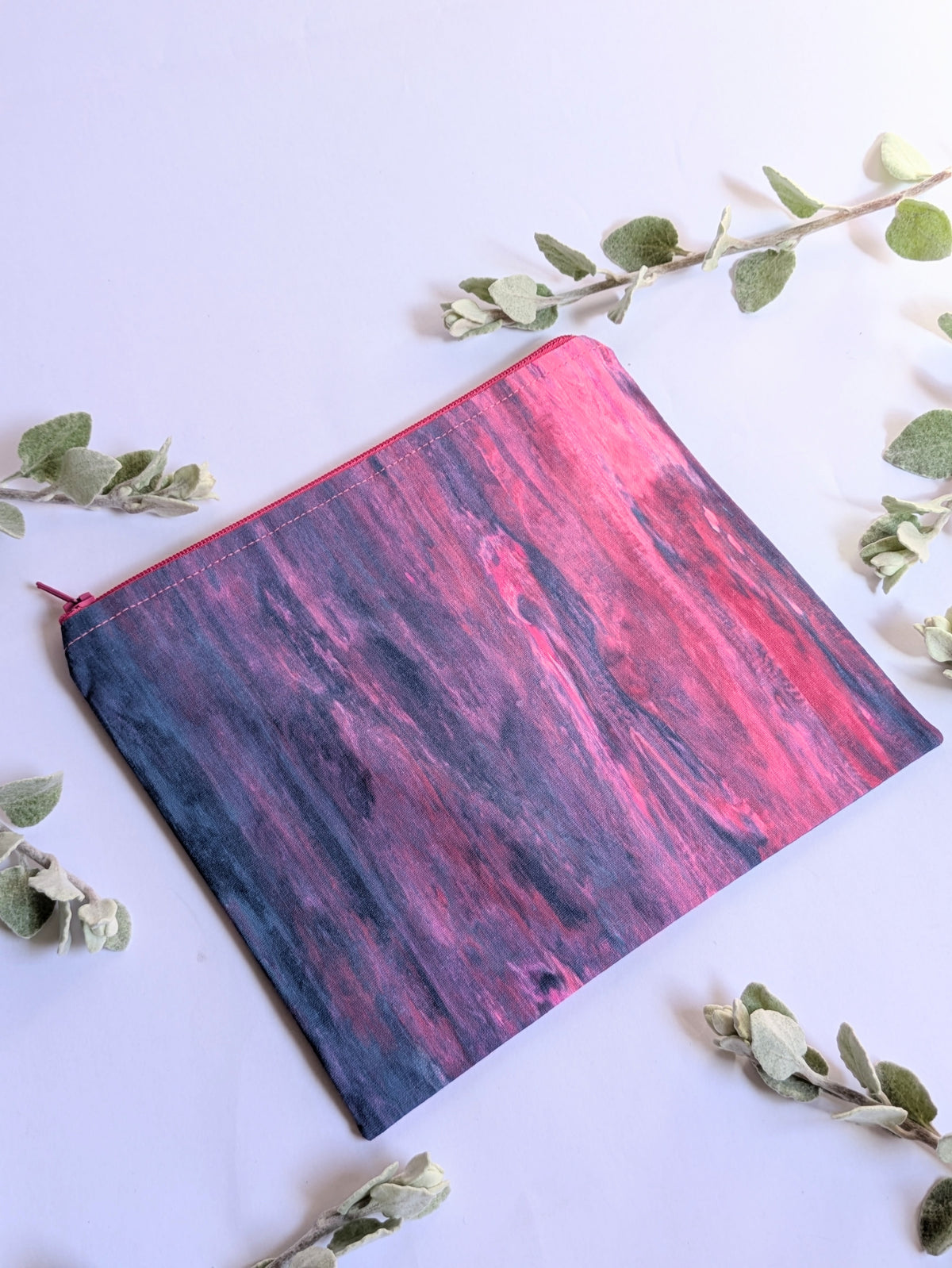 Hand Printed Fabric Pouches