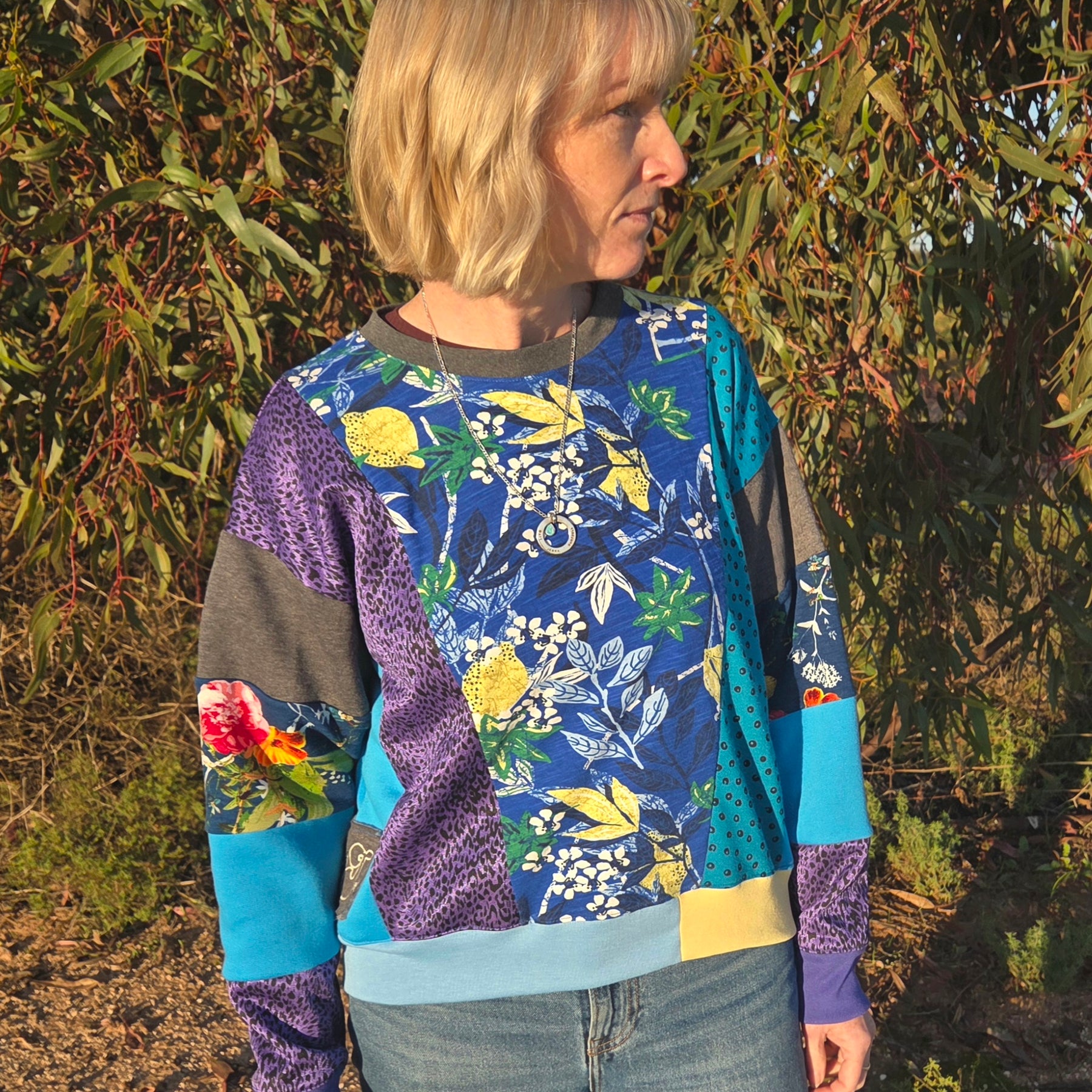 Regal Hue - Patchy Fleece - S/M