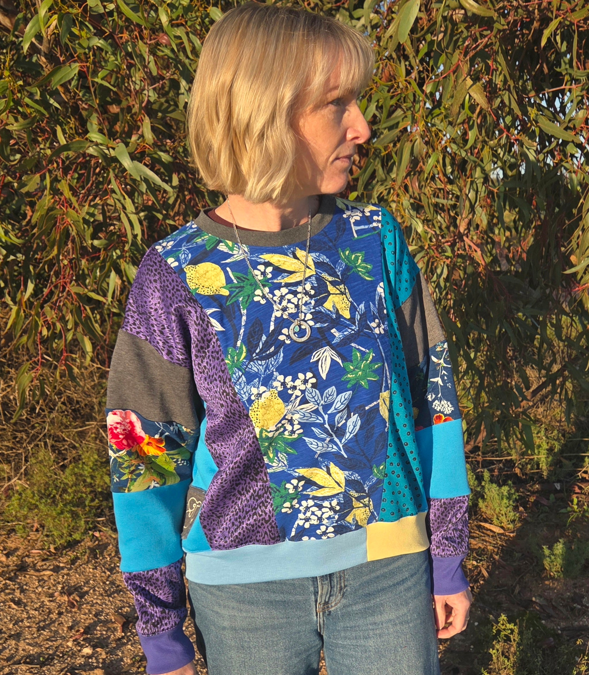 Regal Hue - Patchy Fleece - S/M