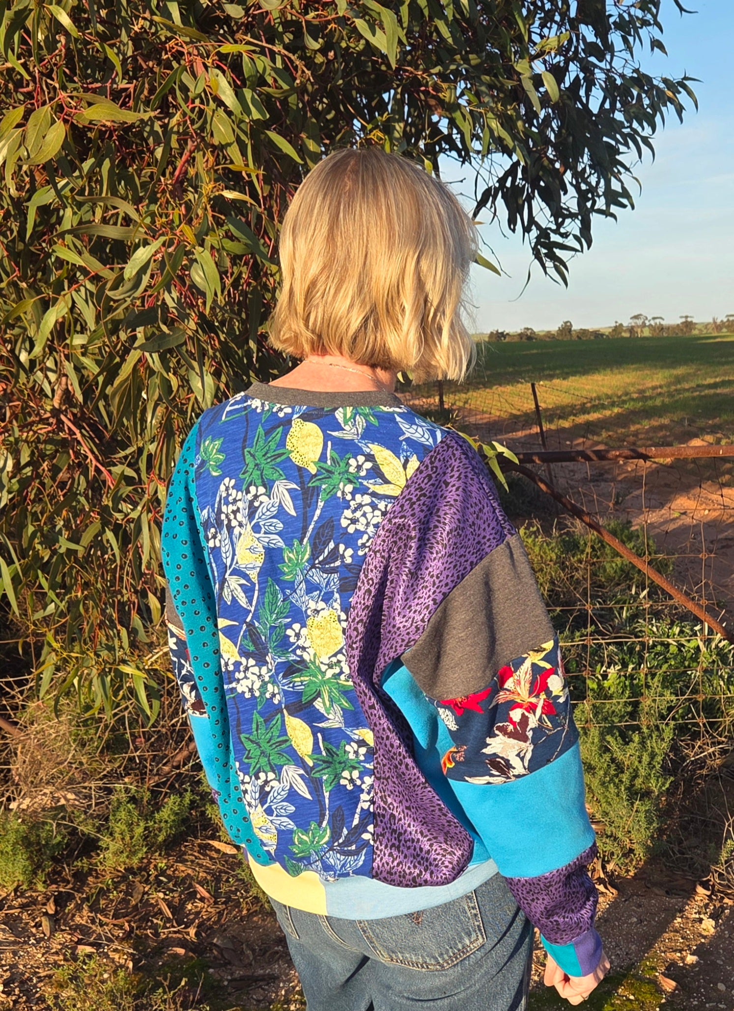 Regal Hue - Patchy Fleece - S/M
