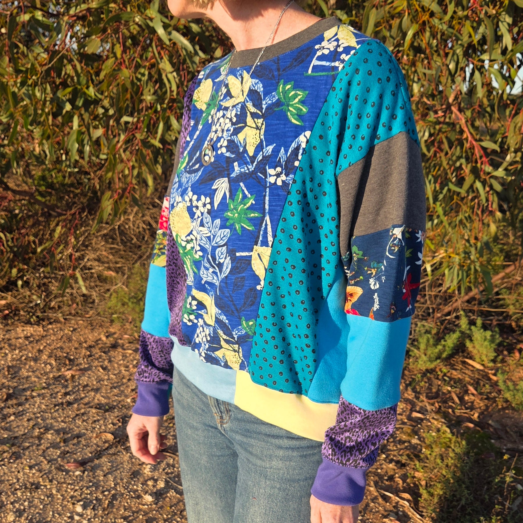 Regal Hue - Patchy Fleece - S/M