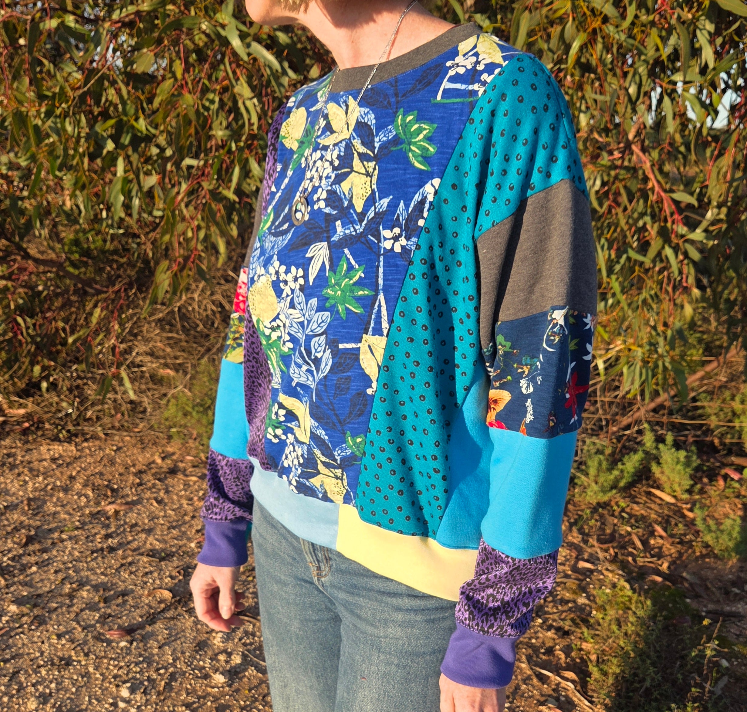 Regal Hue - Patchy Fleece - S/M