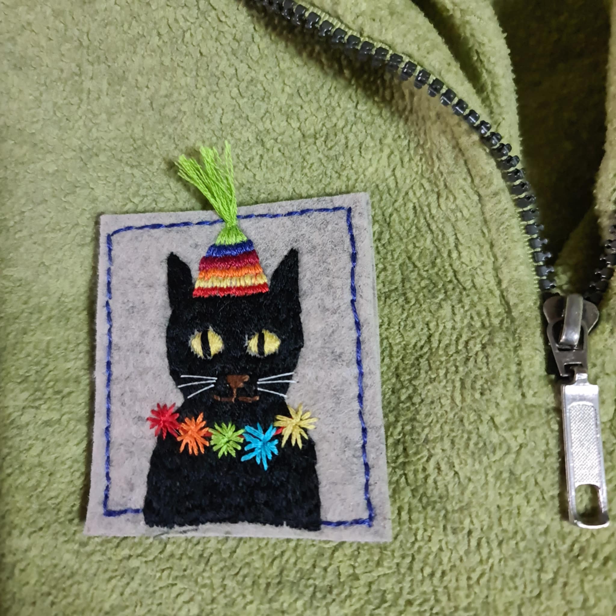 Party Cat Brooch