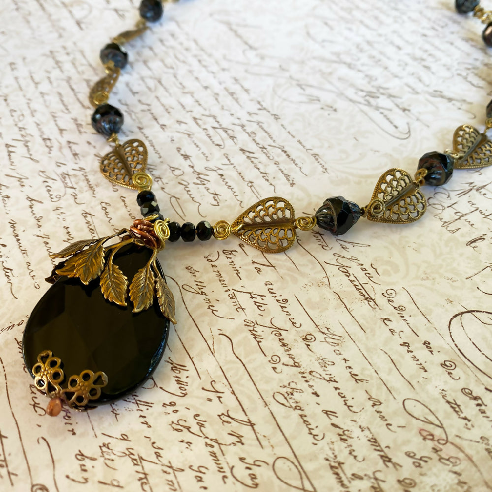 Black Agate Necklace