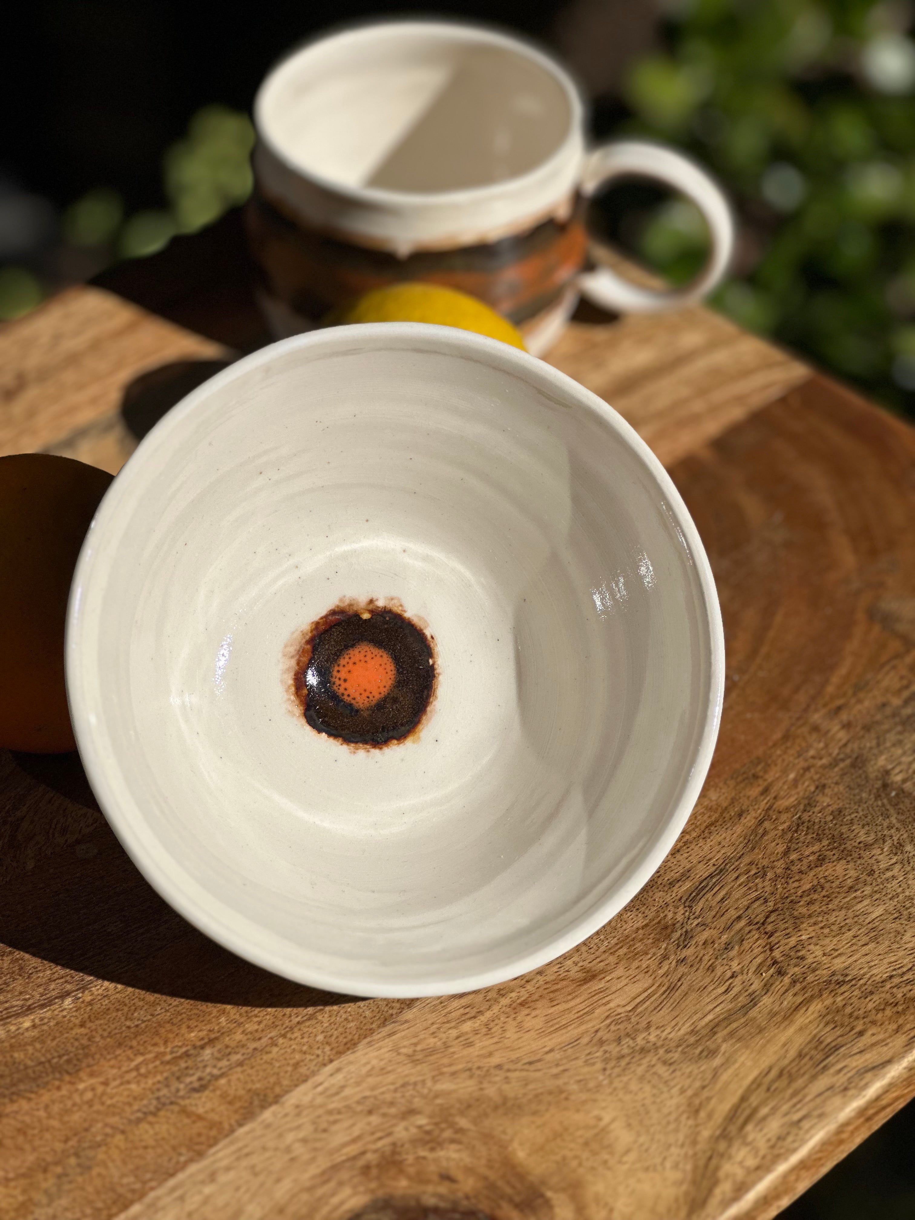 Australian Ceramic Breakfast Set - Burnt Horizon - Australian Pottery