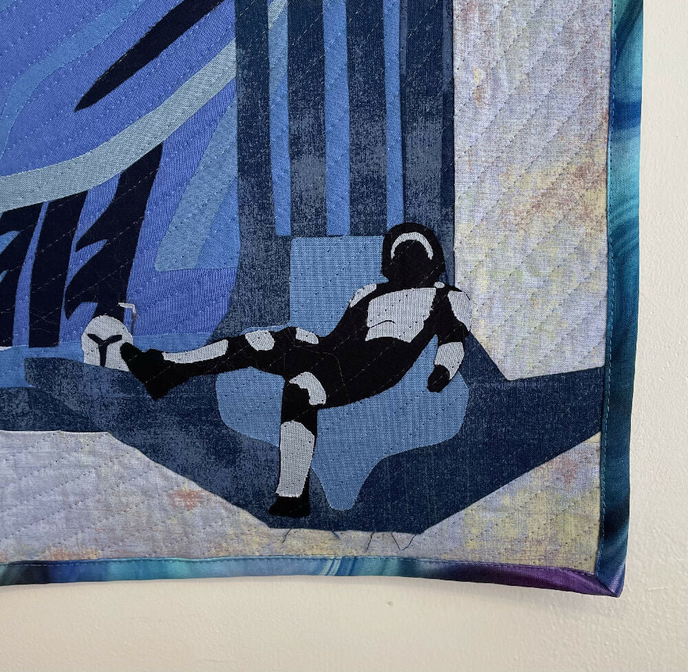 Bo-Katan Kryze custom art quilt