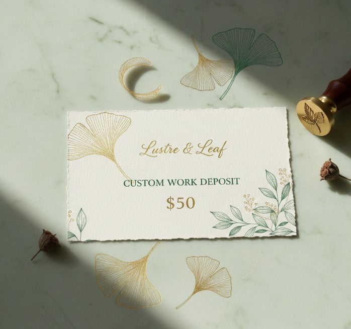 EVER AFTER BLOOMS -CUSTOM DEPOSIT, SAVE THE DATE