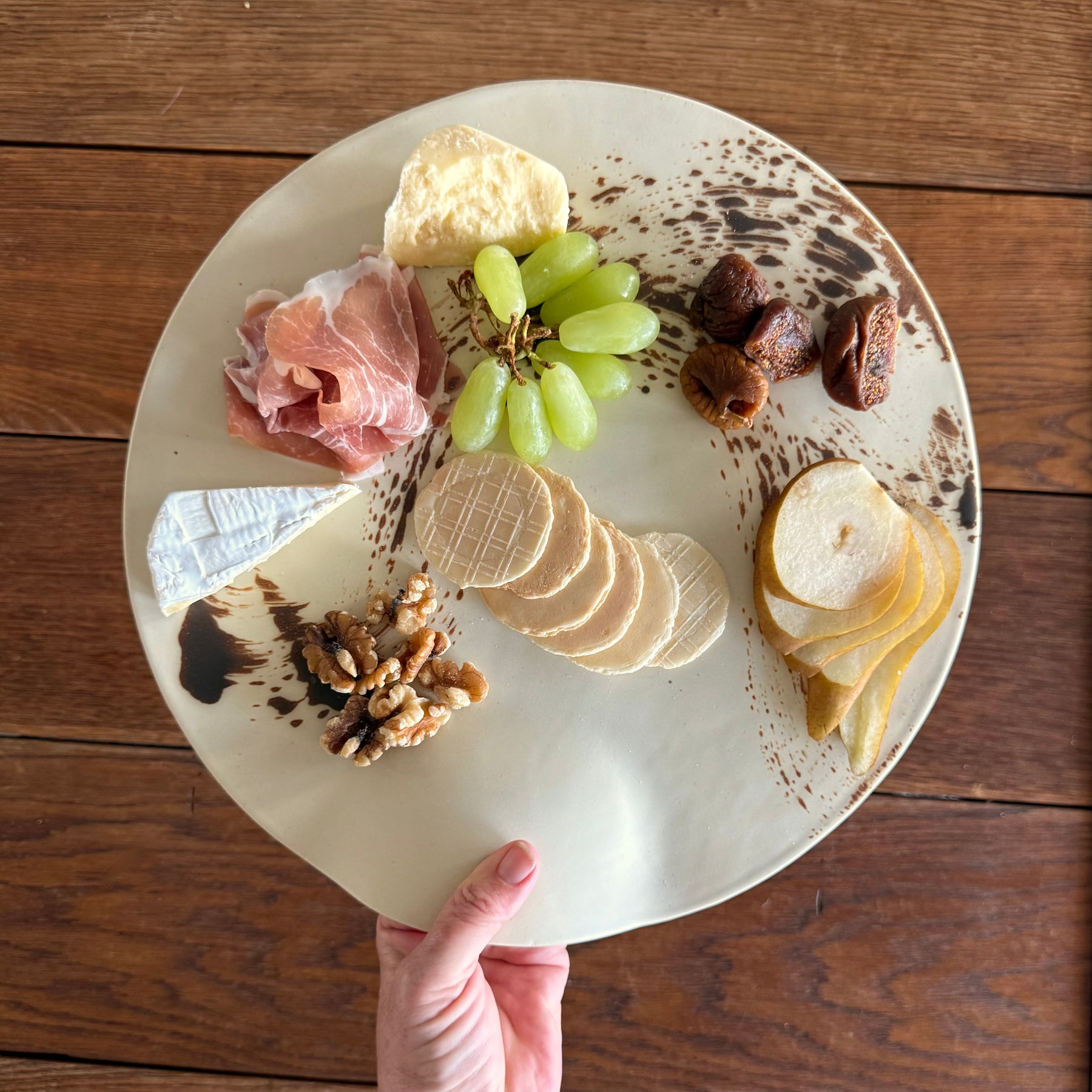 Gesture | Ceramic Cheese & Charcuterie Platter | Stillness Collection | 33cm