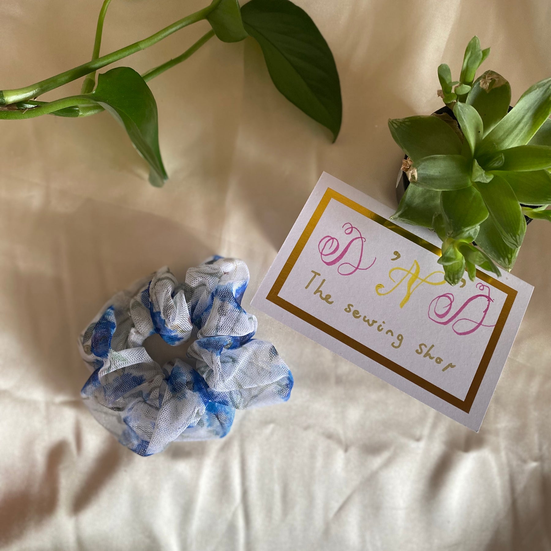 Spring Special Floral Fabric Scrunchies