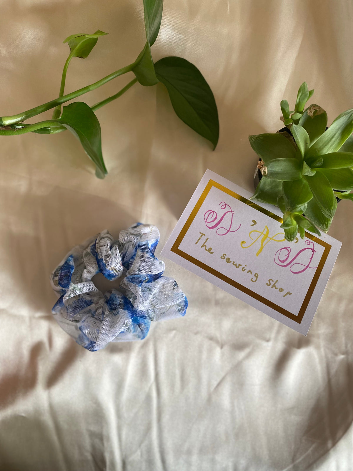 Spring Special Floral Fabric Scrunchies