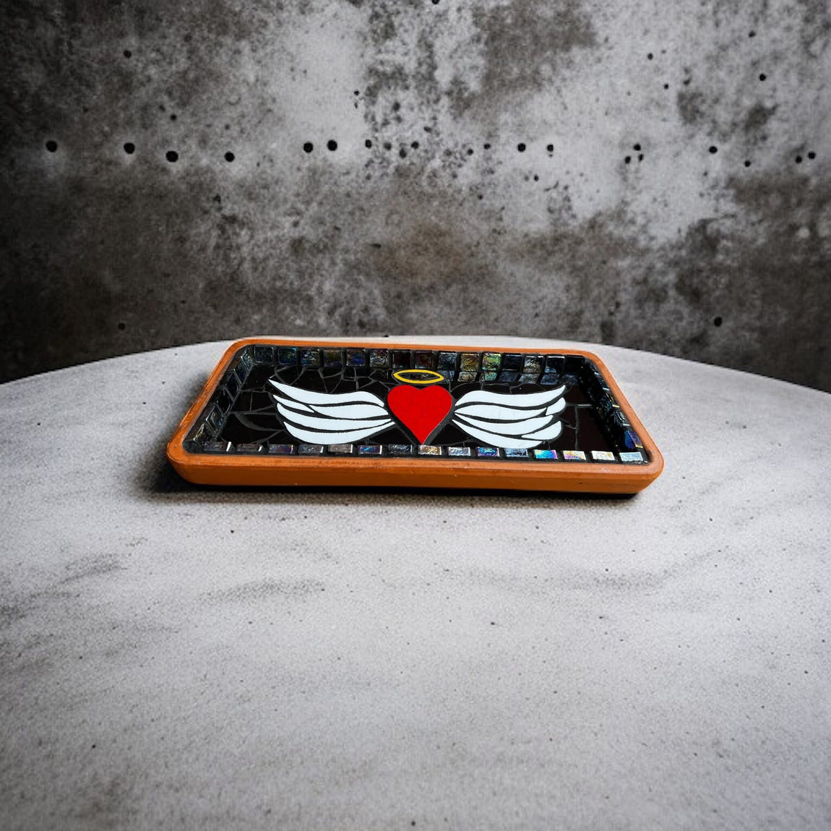 Mosaic Birdbath.