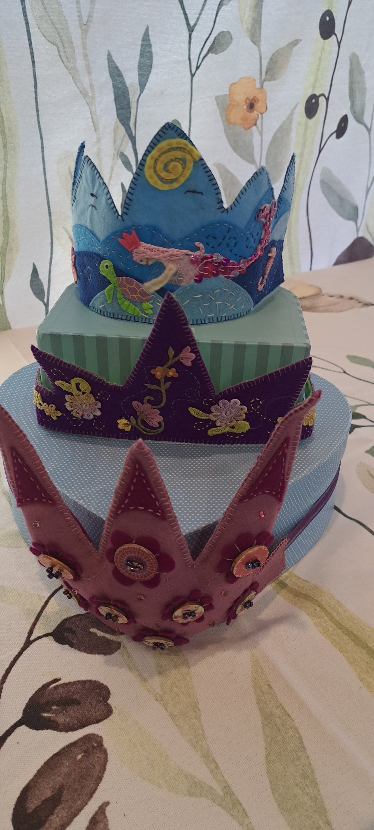 Children’s Felt Crowns for Any Occasion Selection F