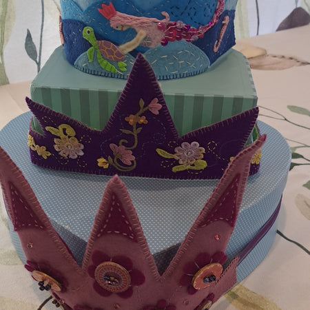 Children’s Felt Crowns for Any Occasion Selection F