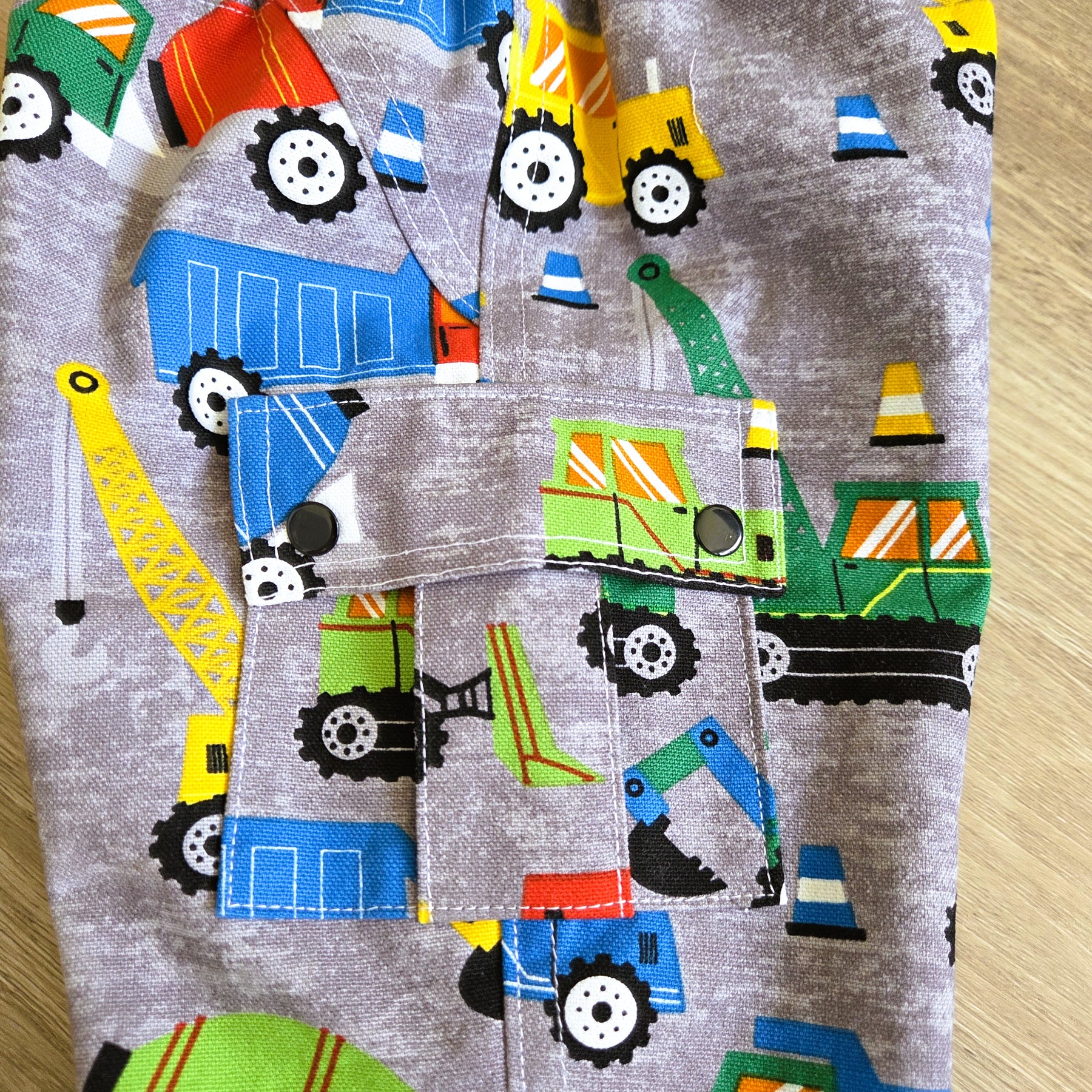 "Construction Crew" Cargo Pants - Size 6-9 Months