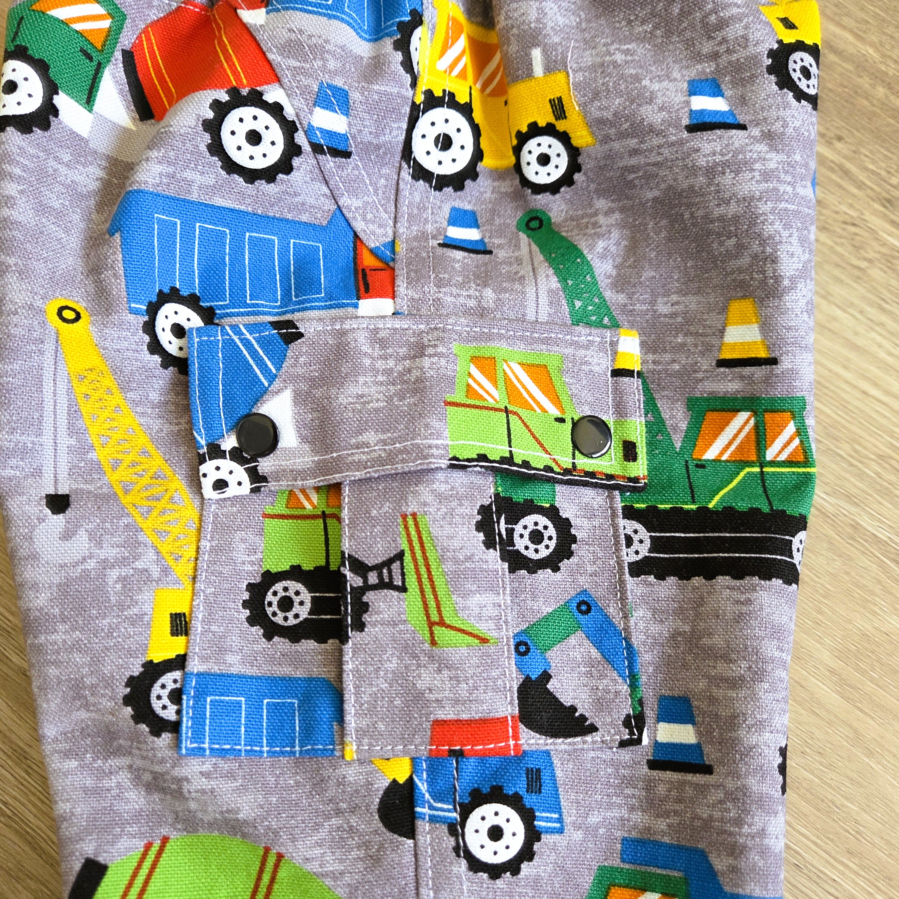 "Construction Crew" Cargo Pants - Size 6-9 Months
