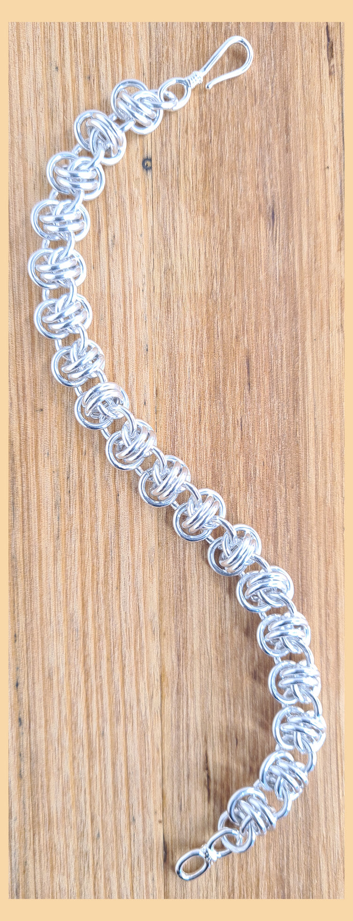Chainmaille Barrel Weave Bracelet
