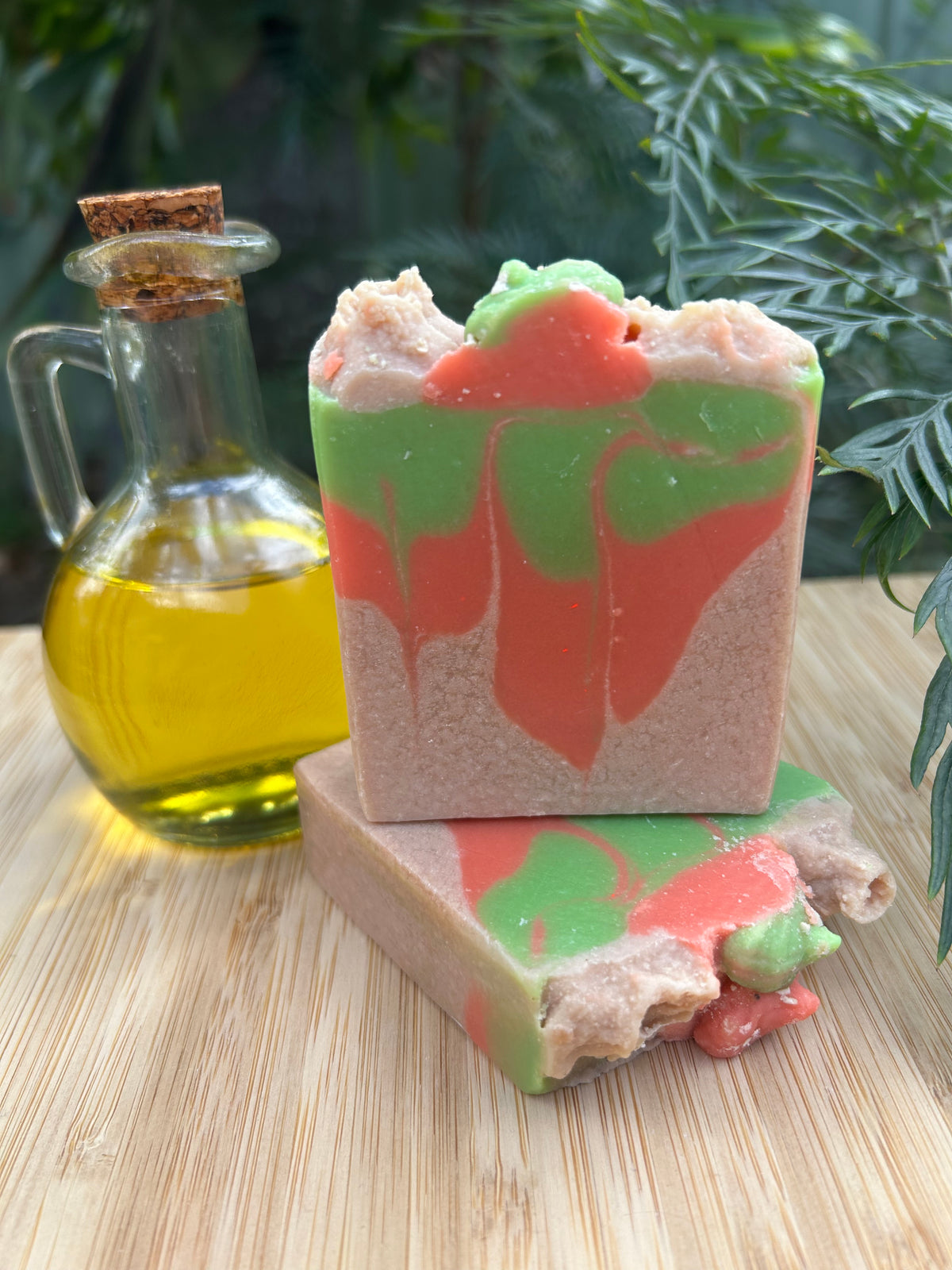 Handmade Peppermint Tea Christmas Soap | Natural Oils | Festive Gift | Australia